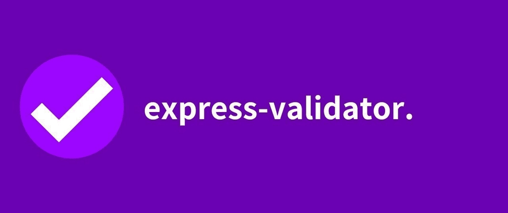 How to use express-validator as a middleware in Express App